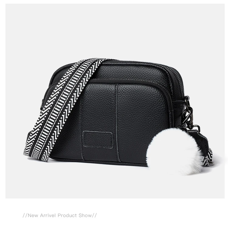 单根小方包多层耐磨单肩款潮流斜挎包休闲时尚百搭真皮轻奢妈妈包