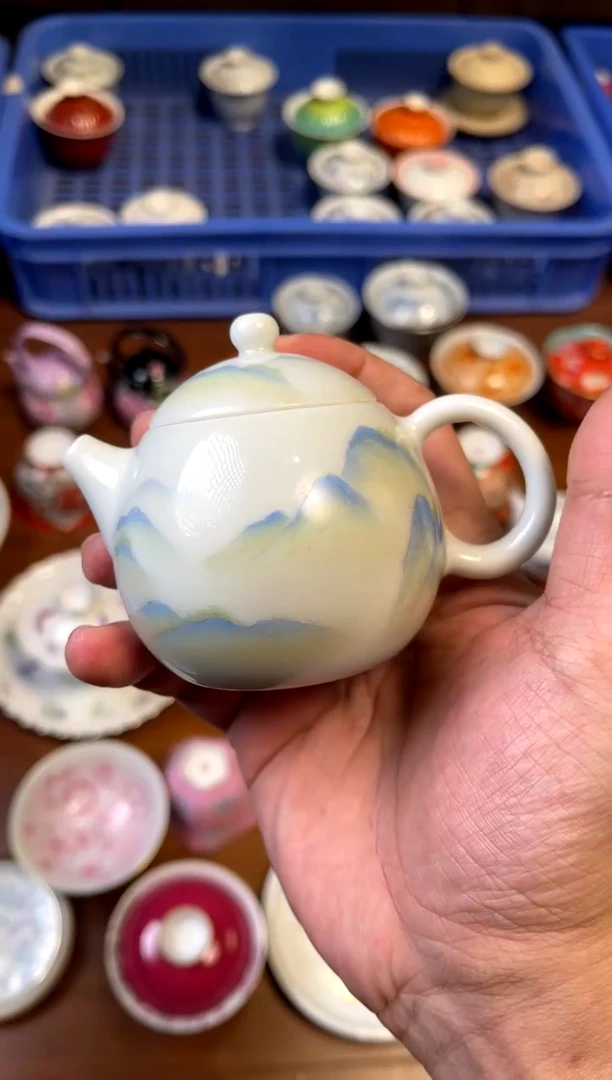 【闪购商品】景德镇纯手绘陶瓷茶具