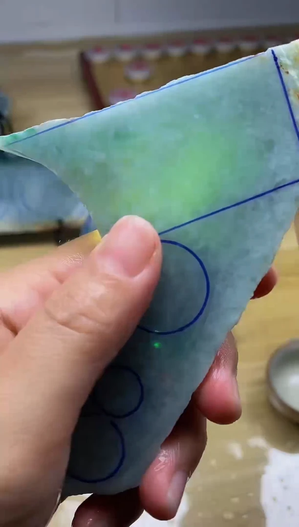 裸石翡翠缅甸翡翠A货473