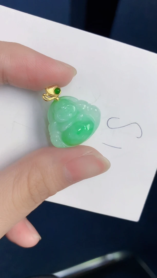 颈饰未镶嵌翡翠天然翡翠缅甸A货