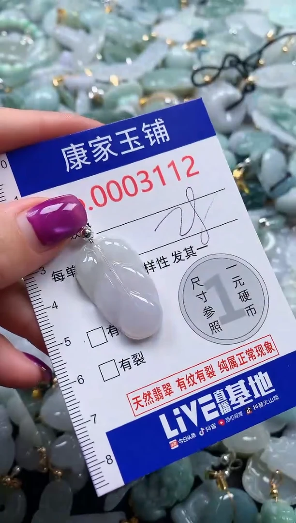 颈饰未镶嵌翡翠3112