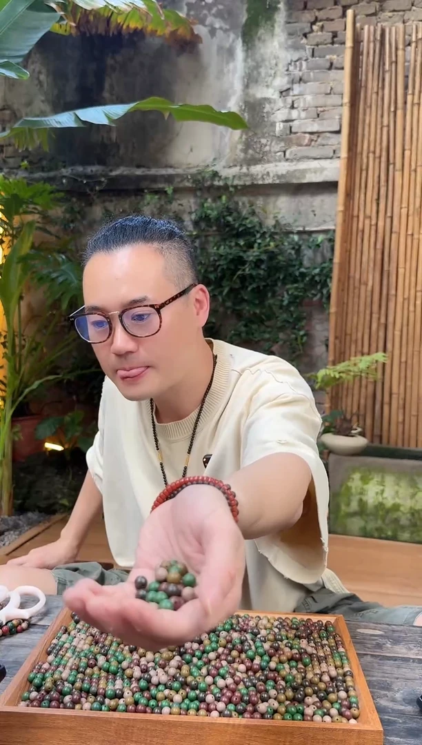 手串120颗五行合香珠
