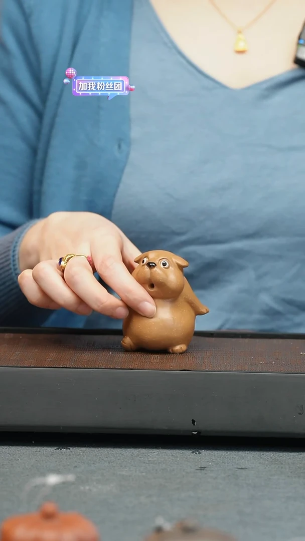 【闪购商品】茶宠茶宠-目瞪狗呆-大 茶宠-目瞪狗呆-大