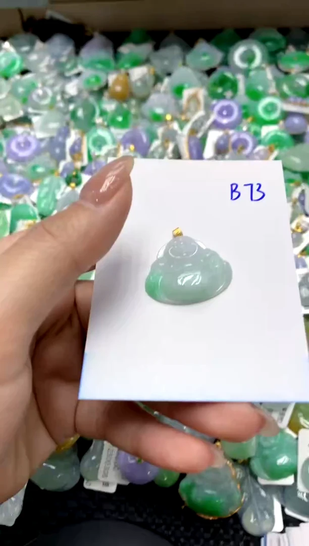 【闪购商品】翡翠颈饰18K金镶嵌1111111111111111