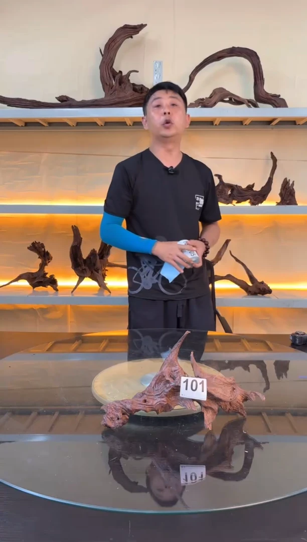 101云南紫釉 摆件 水族沉木不需要煮 秒沉