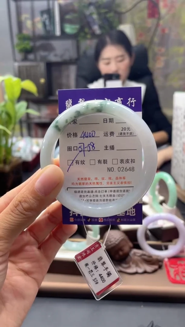 未镶嵌手镯翡翠2648*****