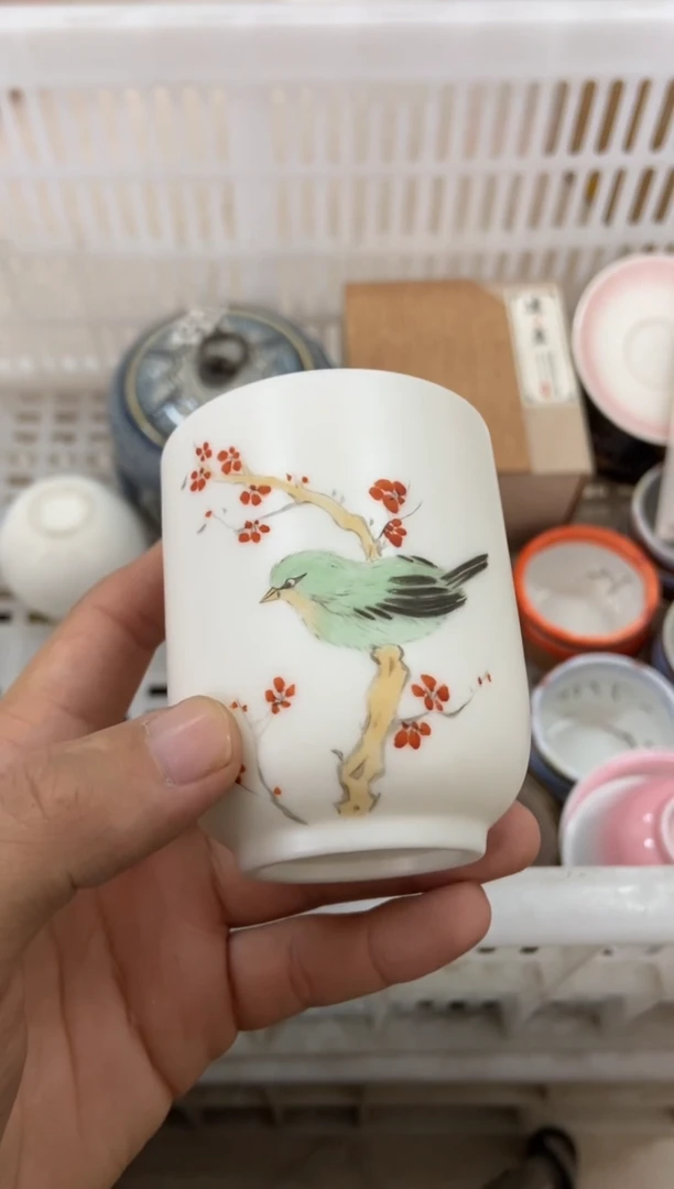杯子瓷无运费险有瑕疵的摄影的产品有使用过的痕迹有点脏介意勿拍