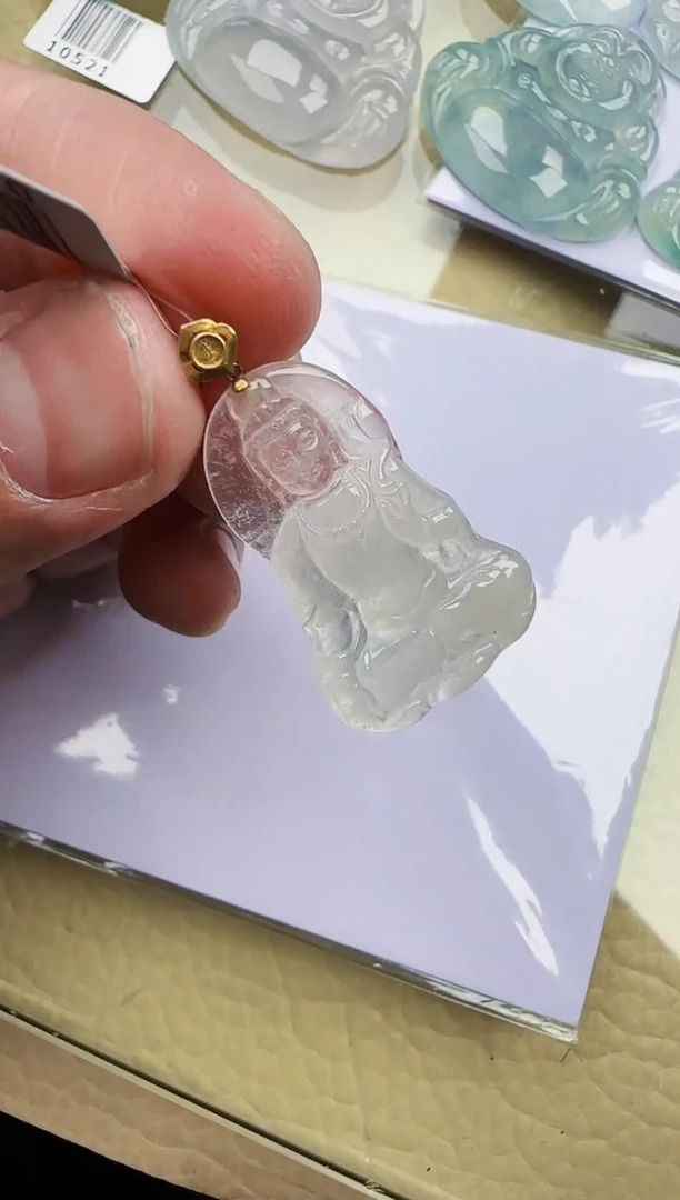 颈饰未镶嵌翡翠缅甸翡翠a货