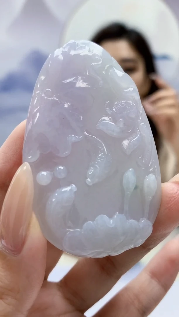 定制翡翠未镶嵌4829xx-毛货挂件25