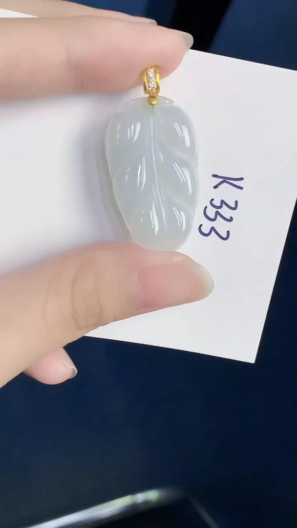 颈饰未镶嵌翡翠天然翡翠缅甸A货