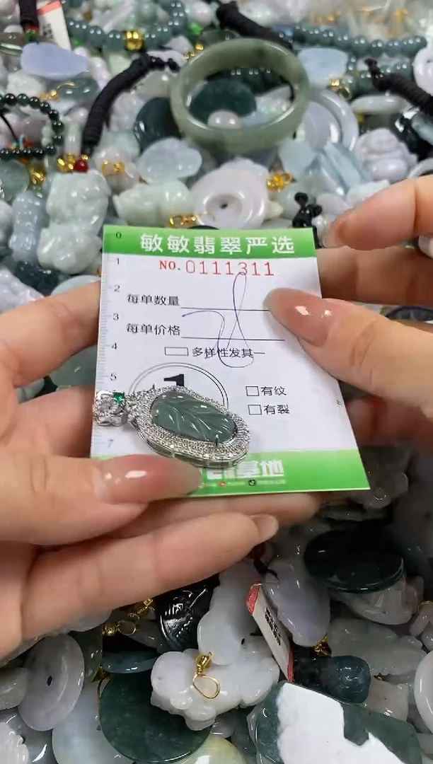 【闪购商品】翡翠颈饰未镶嵌闪购0111311