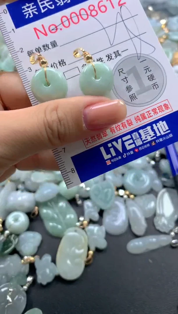 颈饰未镶嵌翡翠8612
