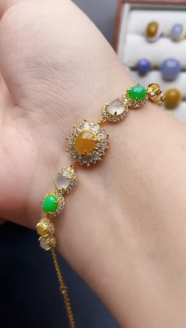 银S925镶嵌戒指翡翠2067