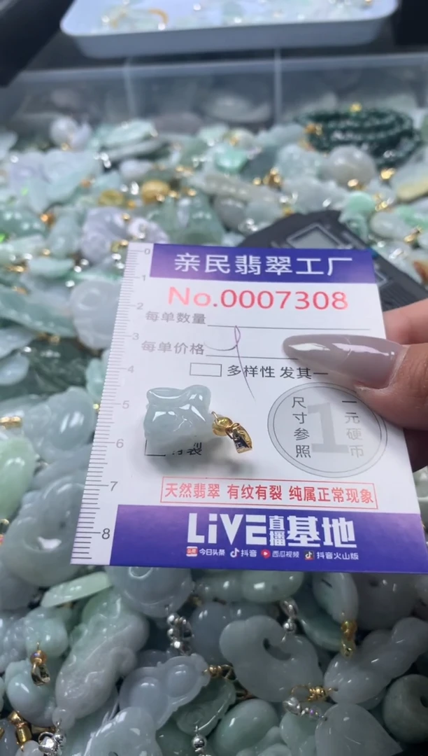 颈饰未镶嵌翡翠7308
