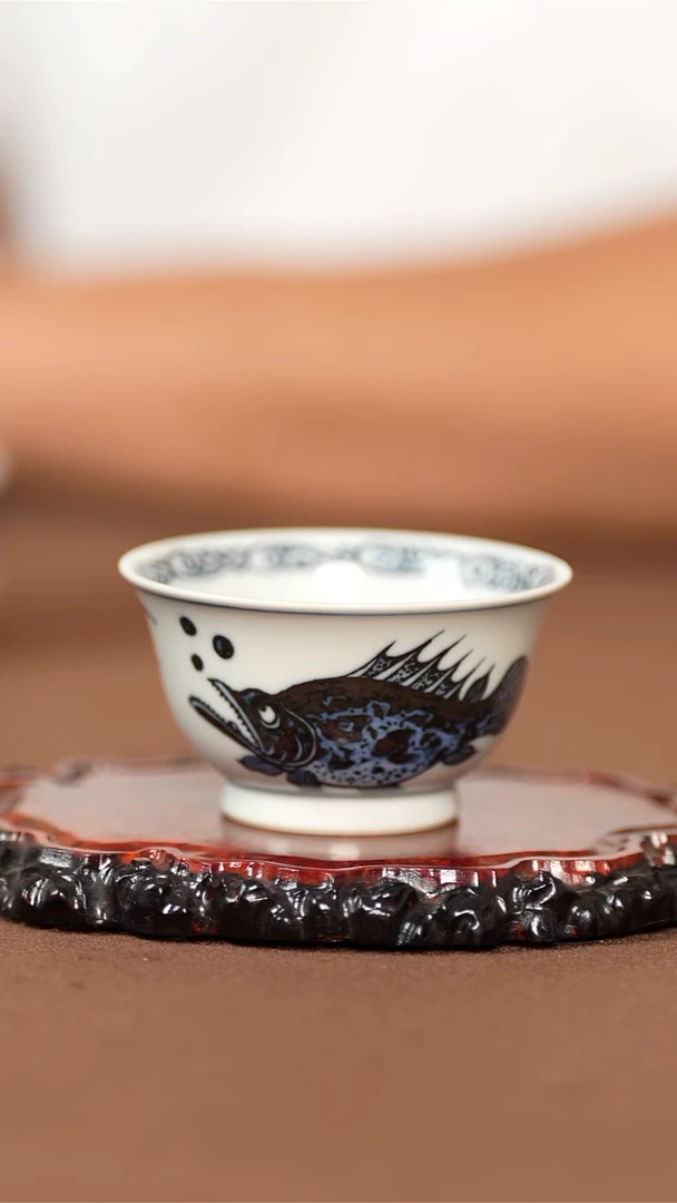 景德镇全手工全手绘小单杯