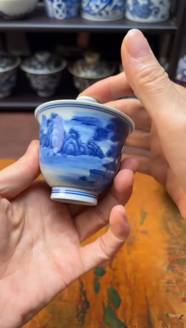景德镇纯手工手绘瓷器（无礼盒）