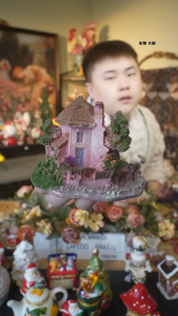 【闪购商品】默认微瑕高端树脂陶瓷摆件Q