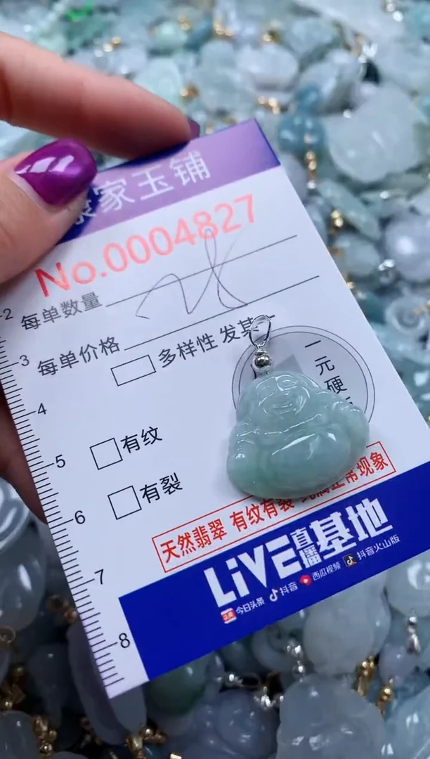 颈饰未镶嵌翡翠4827