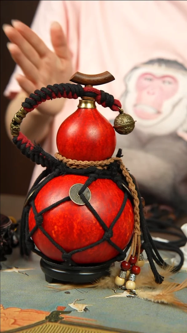 591号600ml左右非遗大漆酒葫芦