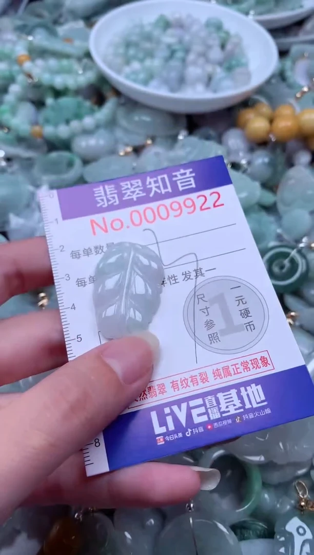 翡翠未镶嵌吊坠(不含链)9922