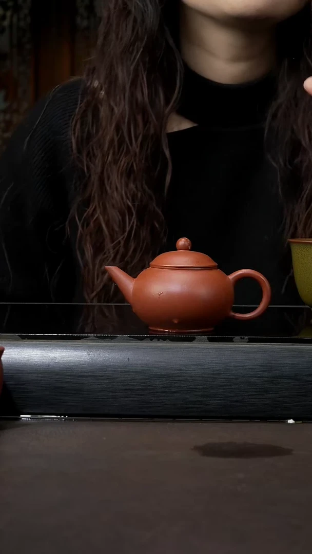 【闪购商品】紫砂茶壶水平 小煤窑朱泥 100cc 026