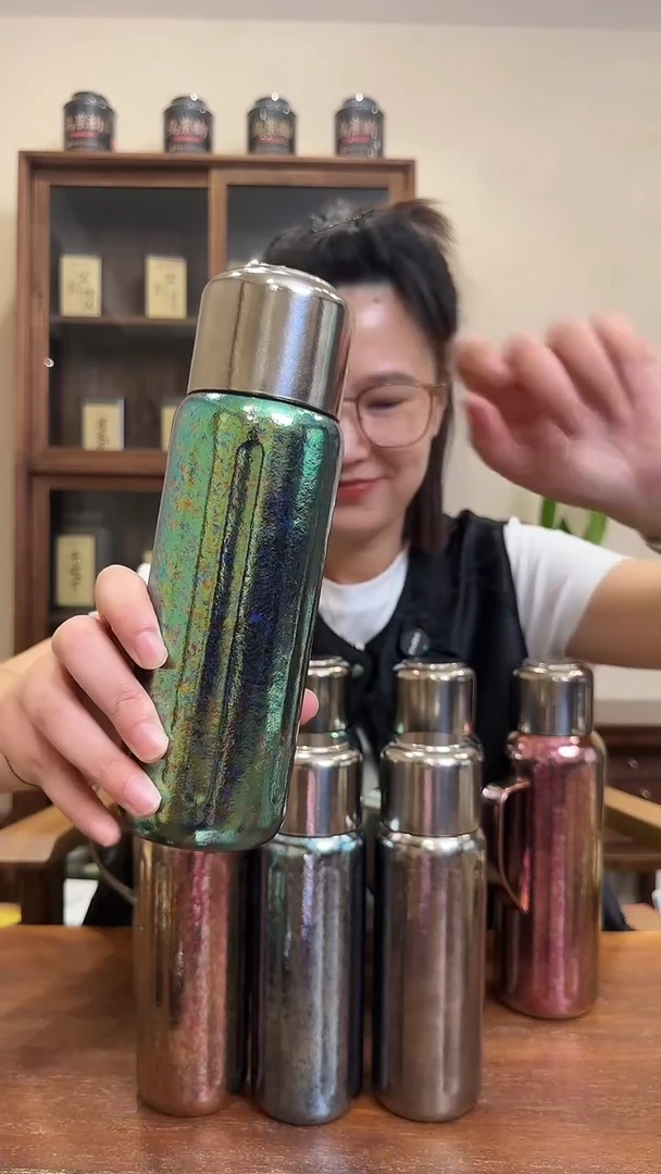 500毫升纯钛绿色
