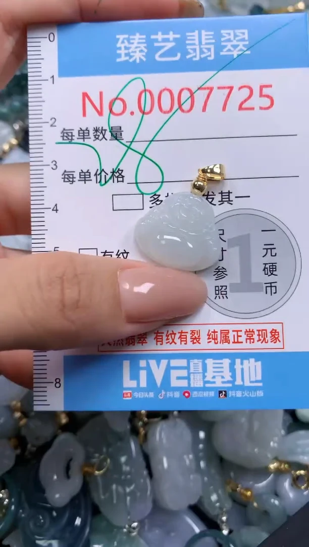 颈饰未镶嵌翡翠7725