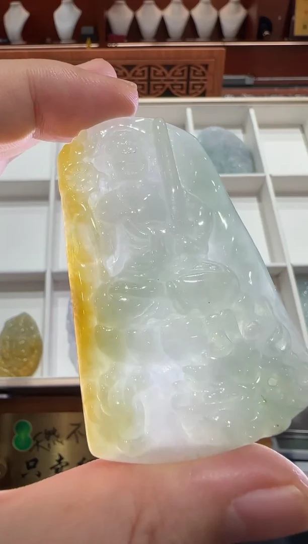 未镶嵌挂件翡翠A货翡翠多样性孤品