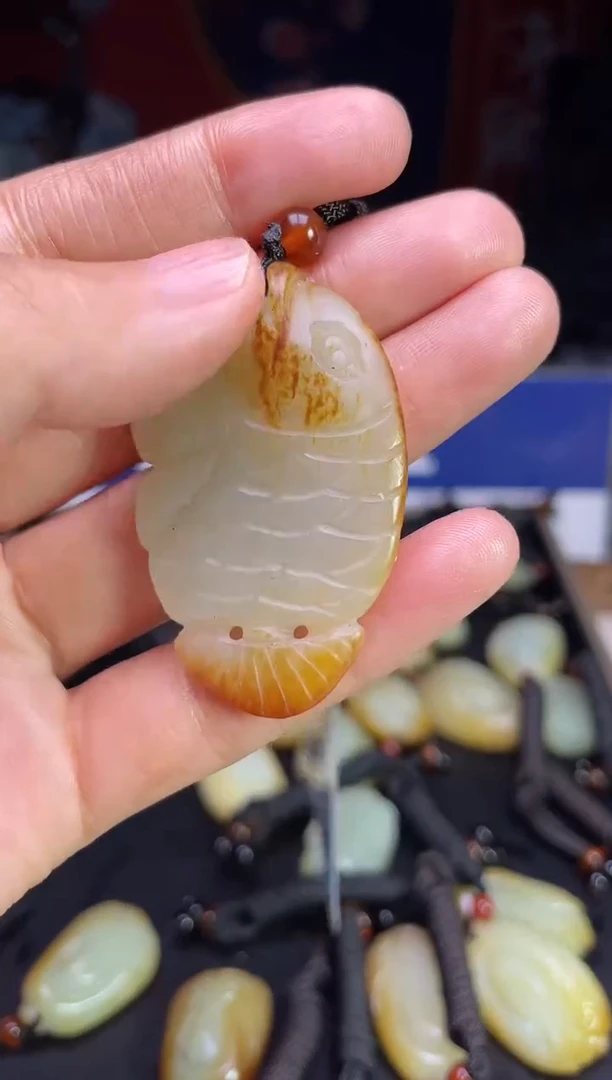 颈饰未镶嵌和田玉123