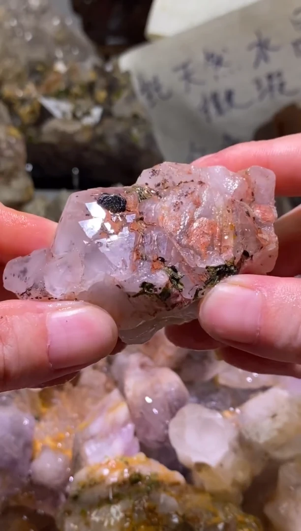 未镶嵌珠宝半成品水晶30号四川超七花园水晶