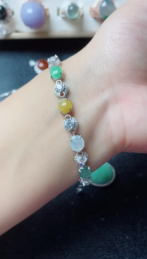 【闪购商品】翡翠戒指银S925镶嵌11111