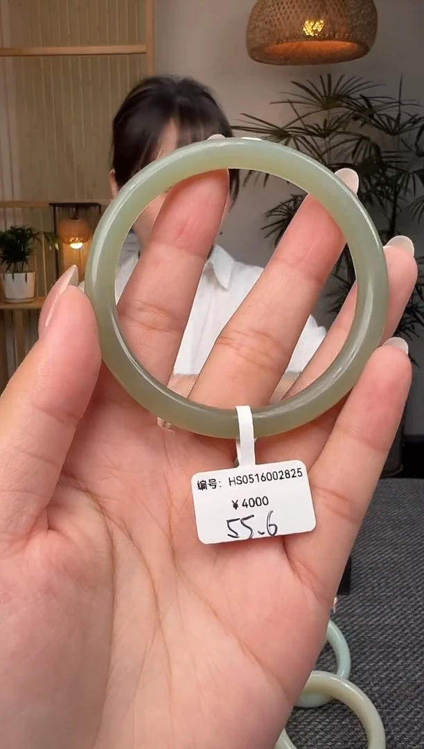 和田玉手镯未镶嵌55.6 HS