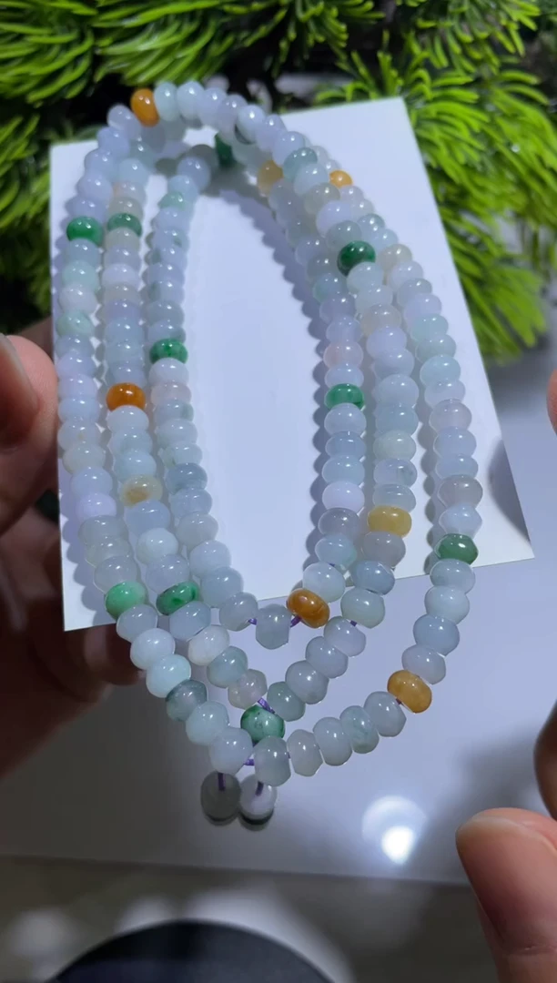 翡翠未镶嵌项链13125745-多样性发货发其一