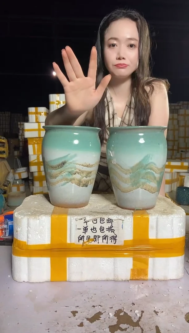 宜兴紫砂粗陶花盆17/24