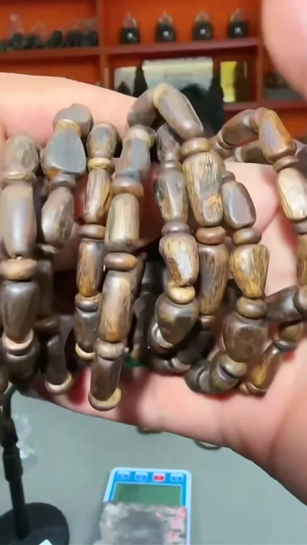 沉香手串30号单圈水滴珠多样性发一