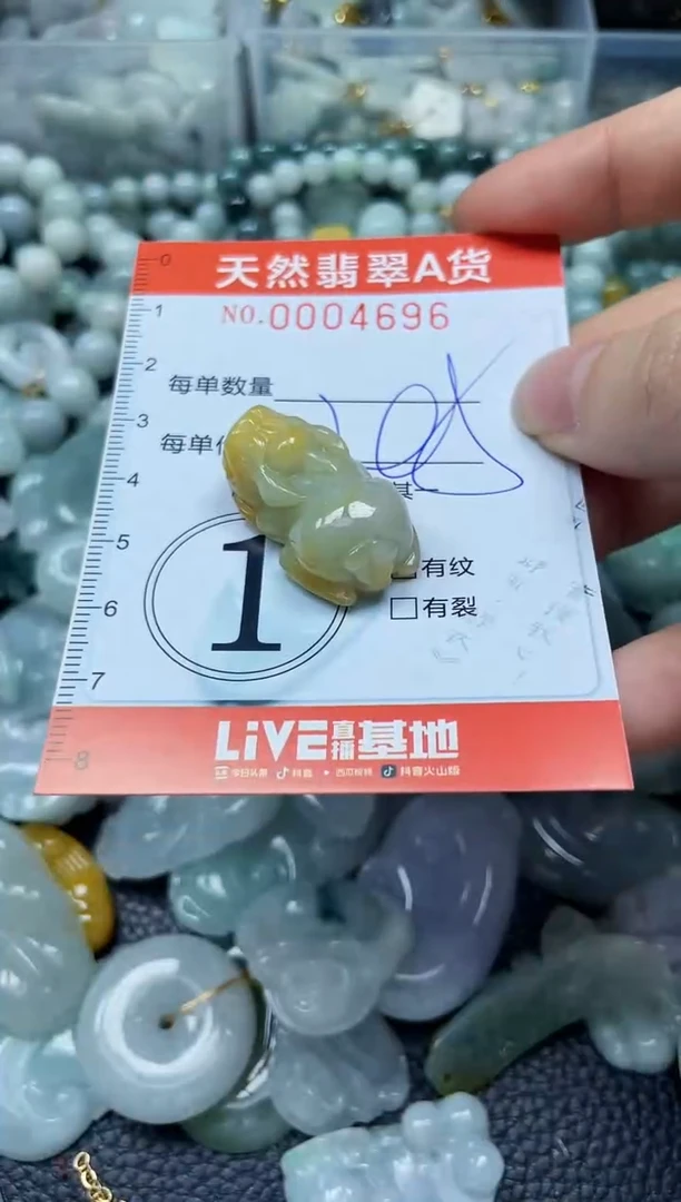 翡翠未镶嵌颈饰闪购0004696
