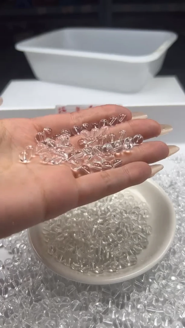 未镶嵌颈饰水晶w928白水晶6mm*50颗