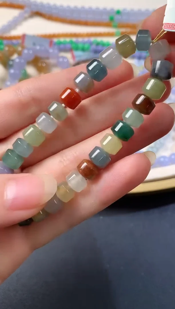 未镶嵌手串翡翠D824|3999