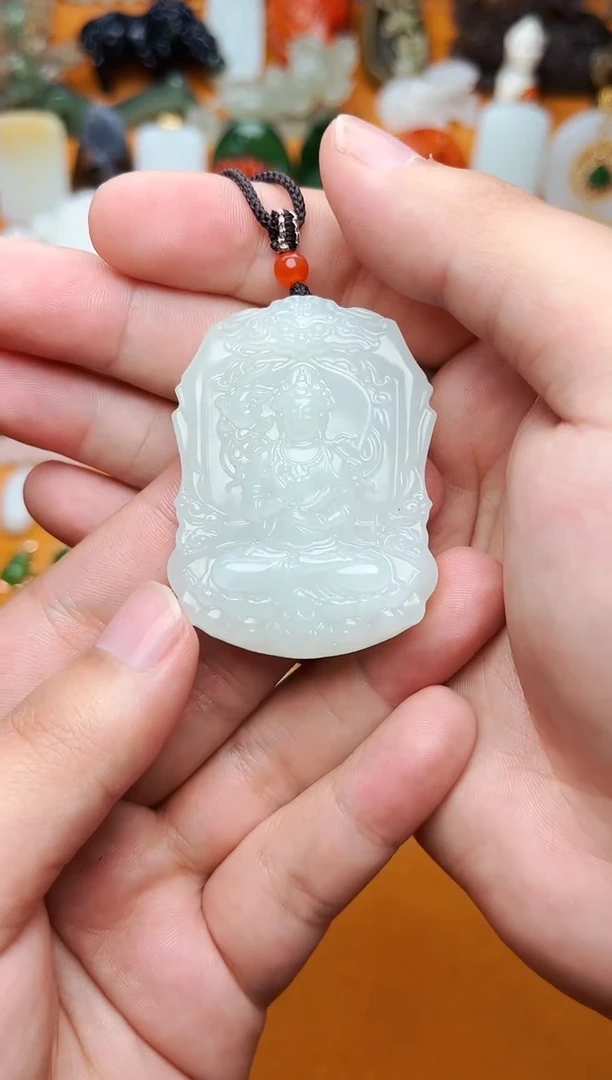 【闪购商品】和田玉颈饰未镶嵌观音