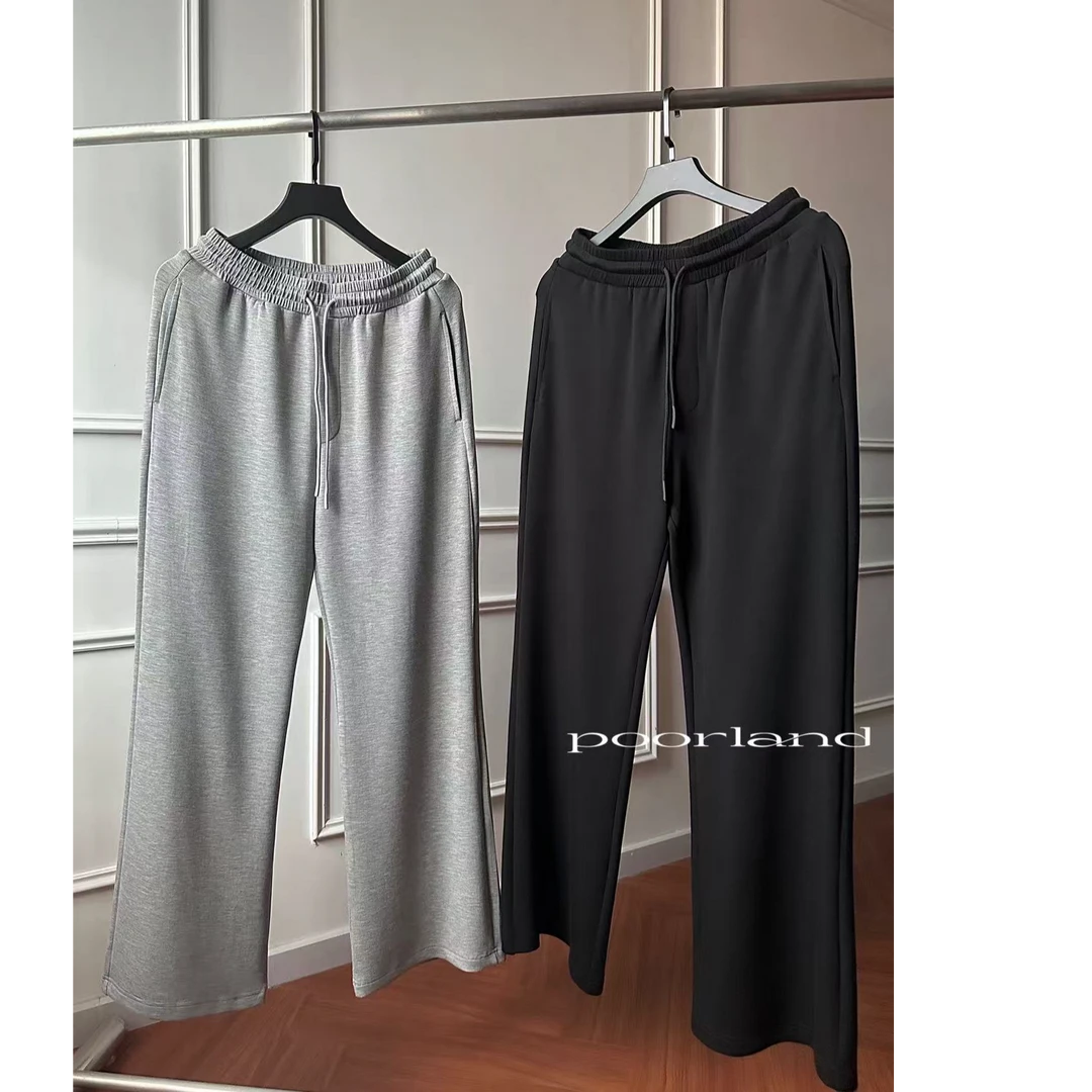 【莫代尔卫王2.0】320gA字直筒显瘦运动基础休闲卫裤PoorlandCK0626