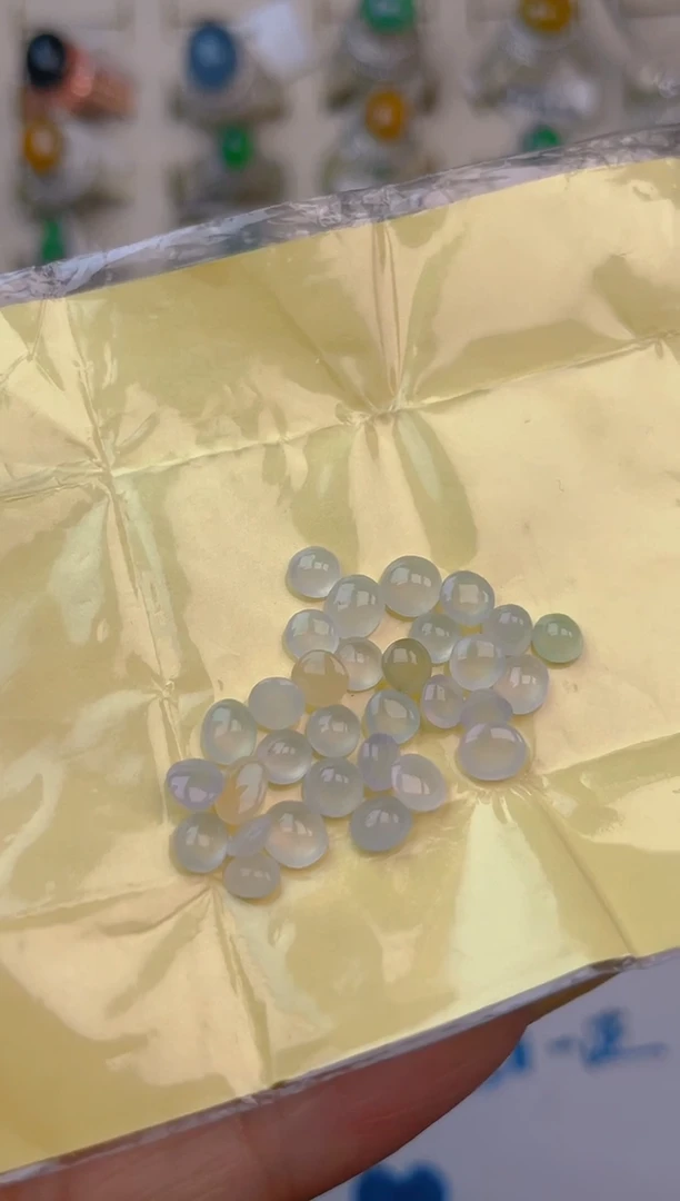 裸石翡翠天然翡翠蛋面8