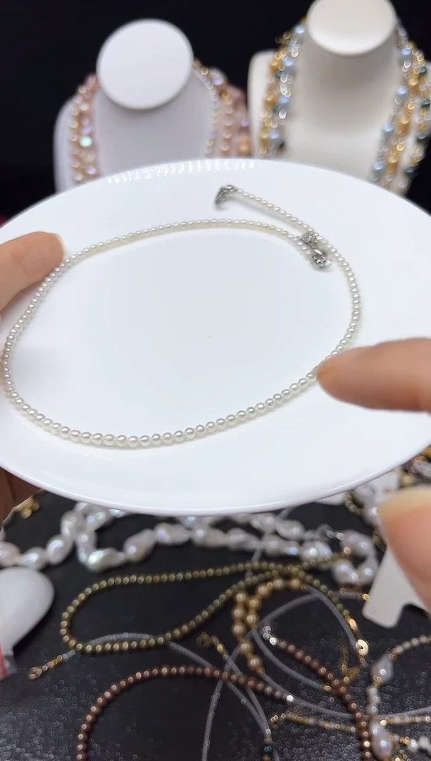 【闪购商品】淡水珍珠颈饰未镶嵌多人