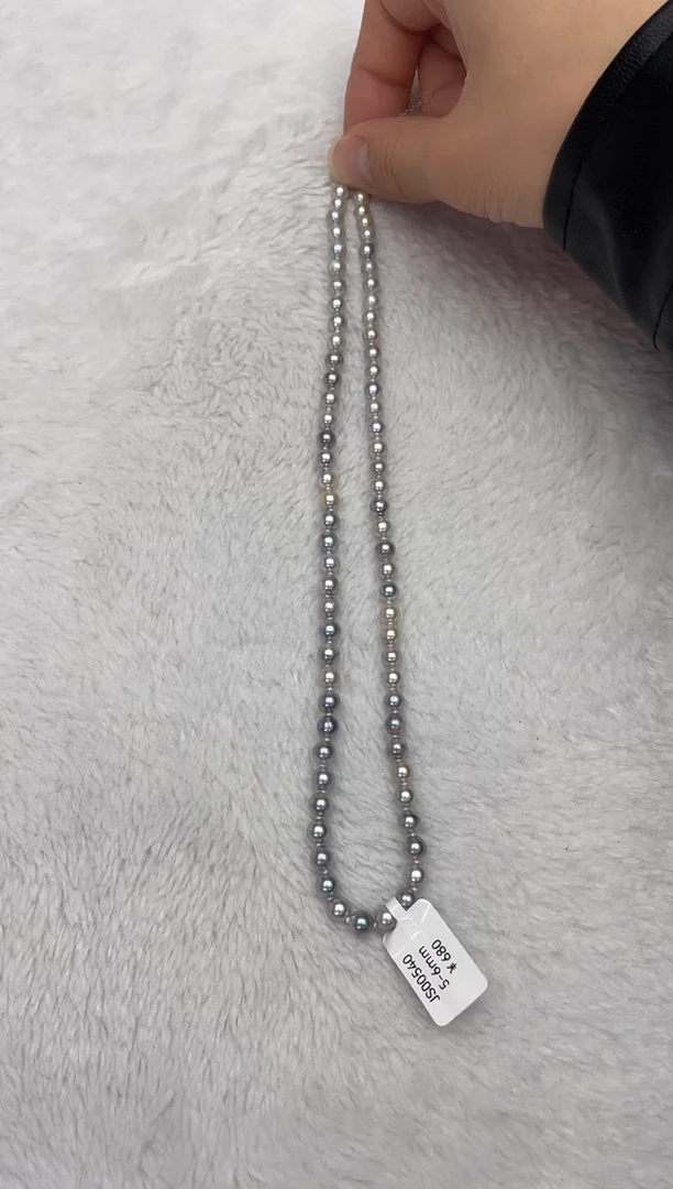 【闪购商品】海水珍珠颈饰未镶嵌AK真多麻5-6mm（多样性发一）