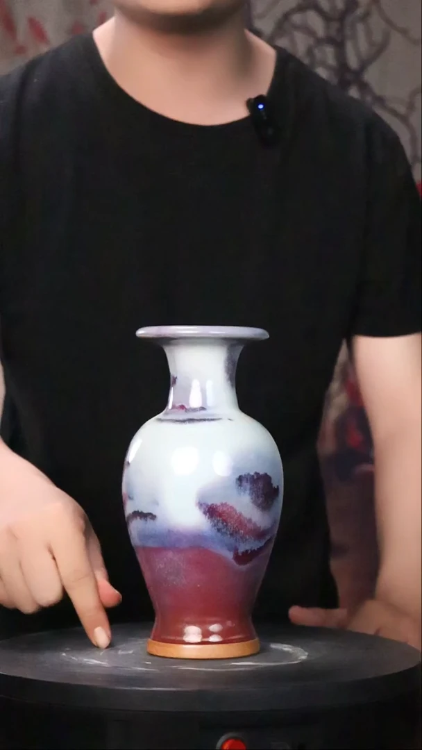 瓶少年渡钧  钧瓷收藏品