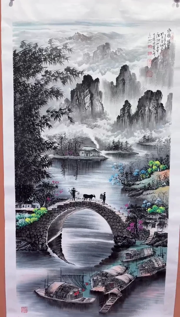 国画师立照老师国画作品