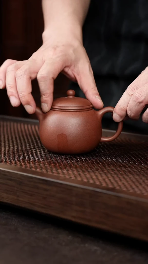 茶壶紫砂底槽清匏樽  大