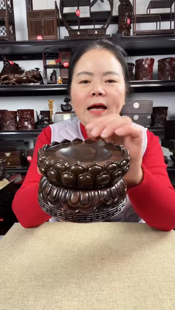 木老李红木工艺品大转