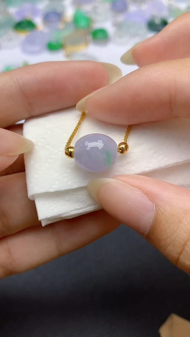 颈饰未镶嵌翡翠天然缅甸a货翡翠百元以上9元证书费自理