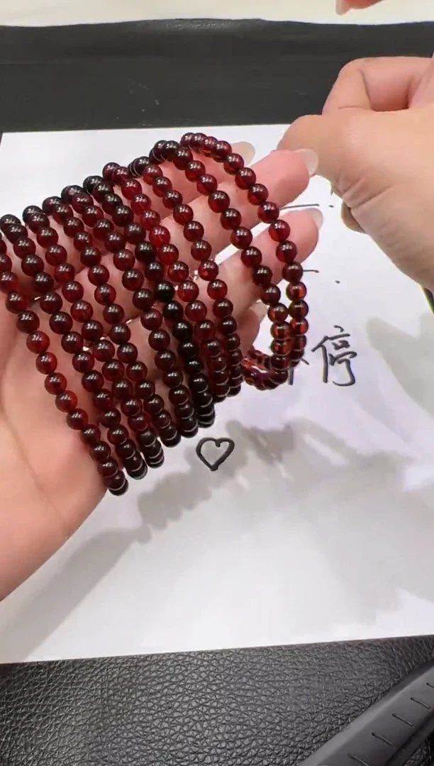 未镶嵌琥珀手串TF0327-6677-1一件多样性发