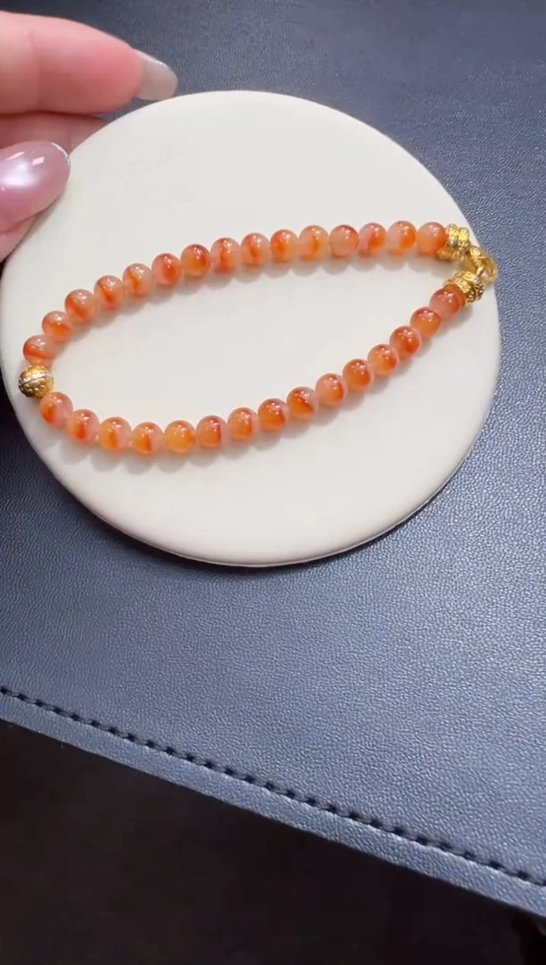 未镶嵌手链翡翠 5.8mm单圈